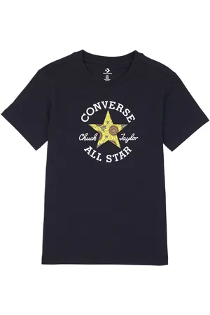 Converse Koszulka w 100% z bawełny z grafiką i naszywkąS