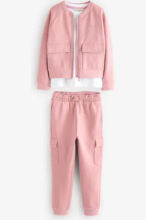 Ted Baker Pink Cargo 100% Cotton Bomber 3 Piece Set7 lat (122 cm)