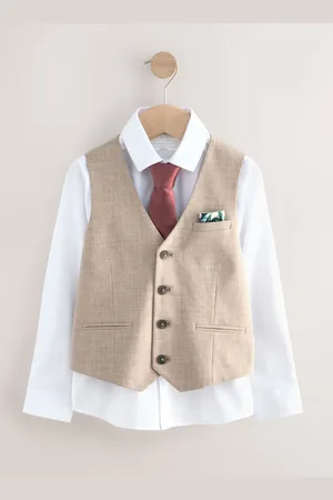 Next Waistcoat Shirt and Tie Set (12mths-16yrs)98104 cm