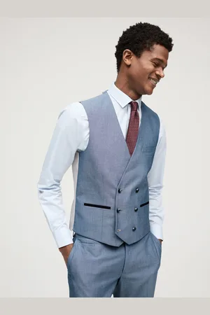 Next Slim Fit Trimmed Suit Waistcoat52 Regular (UK 42 R)