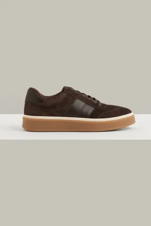 Reiss Lizzie Suede Low-Top Trainerseu39