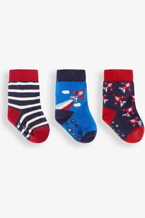 JoJo Maman Bébé 3-Pack Red Arrows Socks1