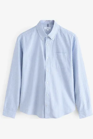 Next Stripe Long Sleeve Oxford 100% Cotton ShirtXL