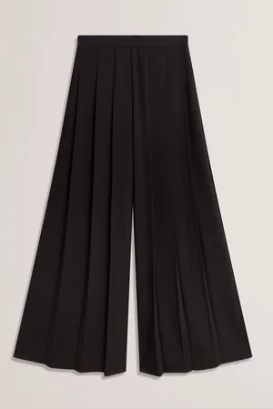 Ted Baker Pleata Box Pleat Wide Leg Trousers42