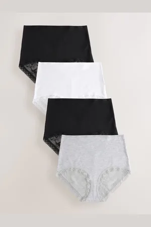 Next Modal Lace Cotton Knickers 4 Pack50