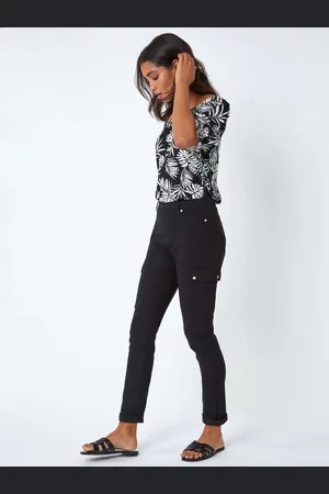 Roman Turn Up Stretch Cargo Trousers46