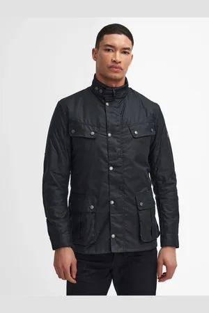 Barbour Blue Tourer Duke Wax JacketL