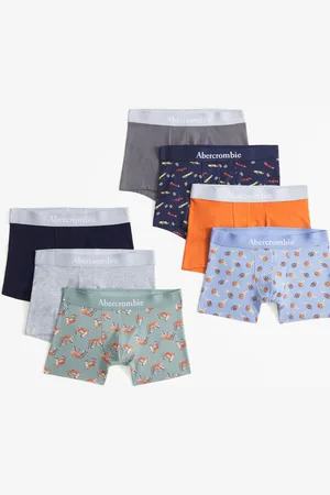 Abercrombie & Fitch Orange Boxers 7 Pack15