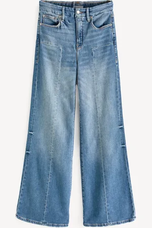 GOOD AMERICAN Waist Palazzo Jeans38