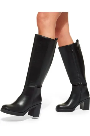 Kurt Geiger Thatch High Leg Black BootsEU 41 (UK 8)