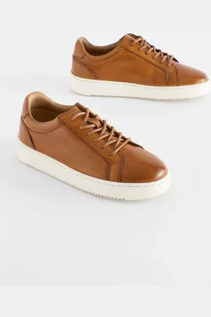 Next Leather Smart Lace-Up TrainersEU 42 (UK 8)