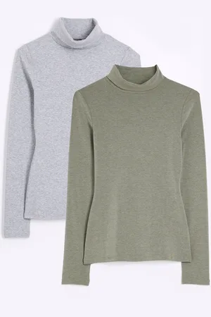River Island Long Sleeve Roll Neck T-Shirt40