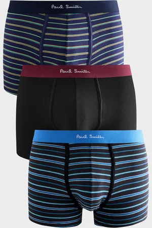 Paul Smith Multi Signature Stripe Logo Band Boxers 3 PackM