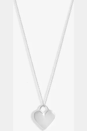 Simply Silver 925 Polished Heart PendantJeden