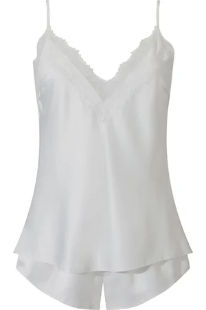 Ann Summers Cerise Lace and Satin Cami Pyjama SetM