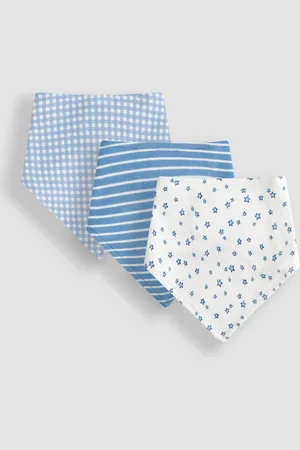 JoJo Maman Bébé 3-Pack Dribble BibsJeden