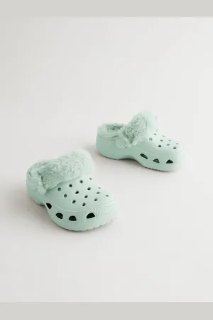 Next Faux Fur Lined Clog SlippersEU 19 (UK 3)