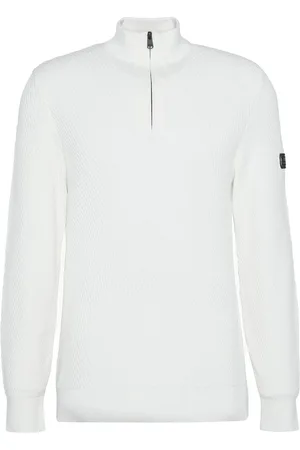 Barbour Funnel 100% Cotton Neck Jumper