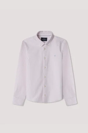 Hackett London Older Boys Pink 100% Cotton Shirt98104 cm