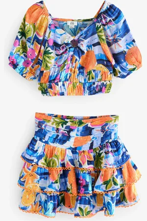 River Island Girls Fruit Print Rara Skirt Set146152 cm