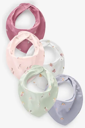 Next 100% CottonDribble Bibs 5 PackJeden
