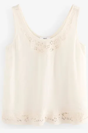 Next Satin Lace Insert Scoop Cami Top36