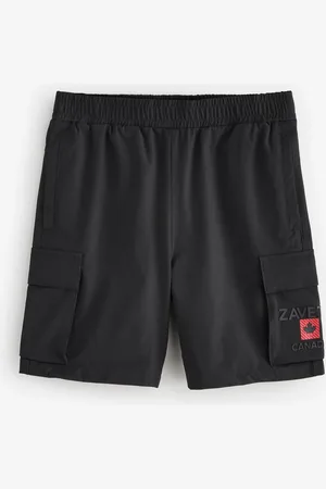 Zavetti Canada Junior Matera Woven Cargo Black Shortsxs