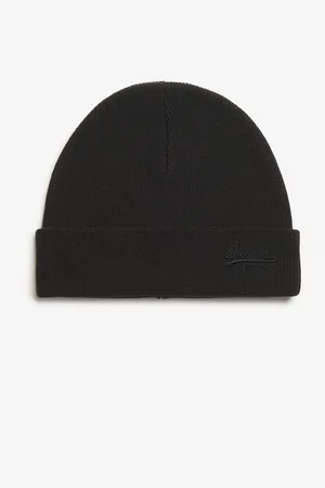Superdry 100% Cotton Essential Logo Knitted BeanieJeden