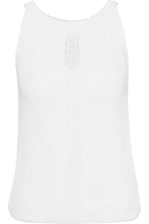 Barbour Dakota Sleeveless Knitted 100% Cotton Vest Top44