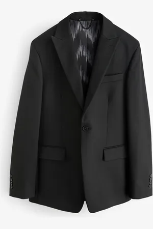 Next Slim Fit Textured Stripe Suit Jacket52 Regular (UK 42 R)