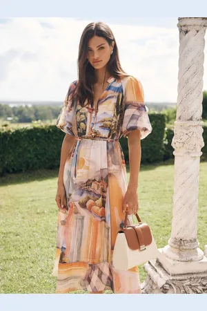 Forever New Viola Printed Midi Dress34