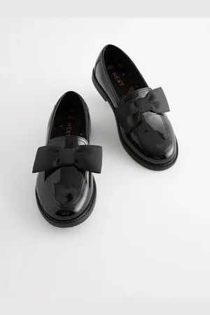 Next Szkolne loafersy skórzane z ozdobąEU 38 (UK 5)