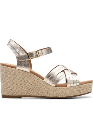 Clarks Leather Sabina Sling Sandalseu38