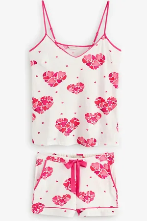 Cyberjammies Heart Print Cami and Shorts Set42