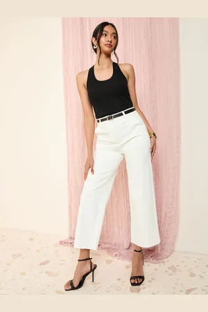 Friends Like These Wide Leg Cropped Jeans36
