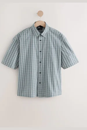Next Edit Micro Check Short Sleeve ShirtX-Large