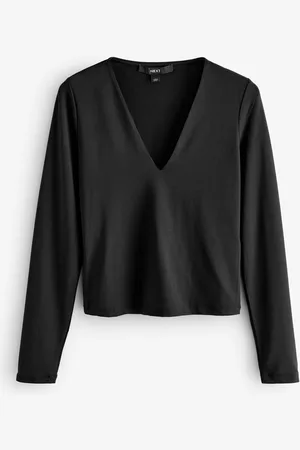 Next Soft Touch Polyamide Long Sleeve V-Neck Top46