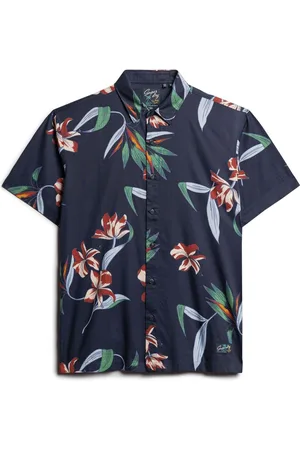 Superdry Short Sleeve Hawaiian Printed ShirtM