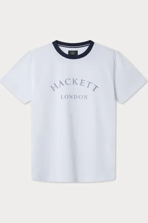 Hackett London Men Blue 100% Cotton T-ShirtXXXL