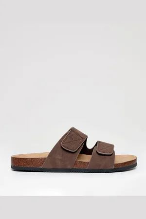 Threadbare Faux Suede Two Strap Sandalsuk9eu43