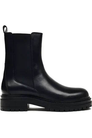 Radley London Durham Place Longline Chelsea Black Bootseu38