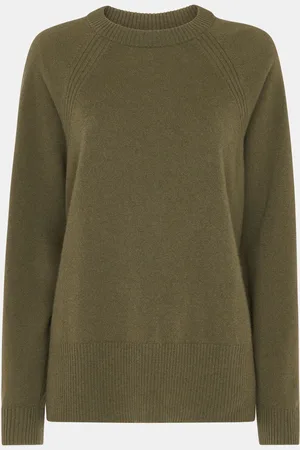 Whistles Ultimate Cashmere Crew Neck JumperL