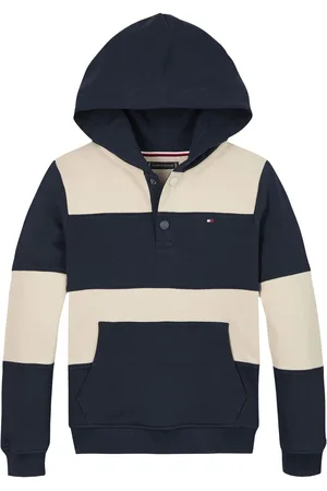 Tommy Hilfiger Regular Fit Striped 100% Cotton Hoodie7 lat (122 cm)