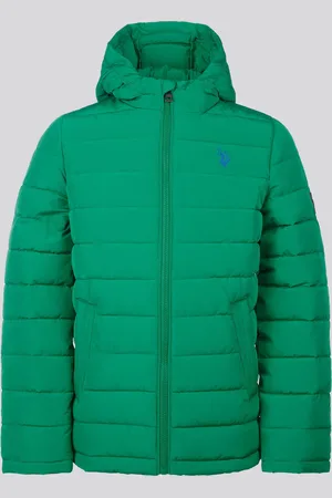 U.S. Polo Assn. U. S. Polo Assn. Boys Lightweight Quilt Hooded Puffer Jacket14