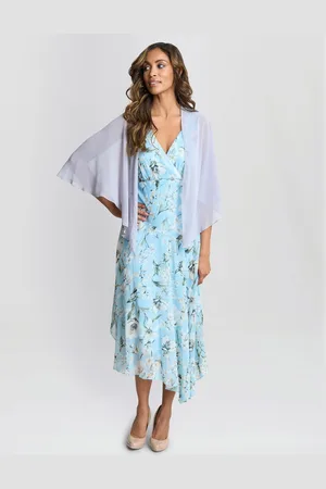 Gina Bacconi Chiffon Cover Up Shawl ScarrfS-M