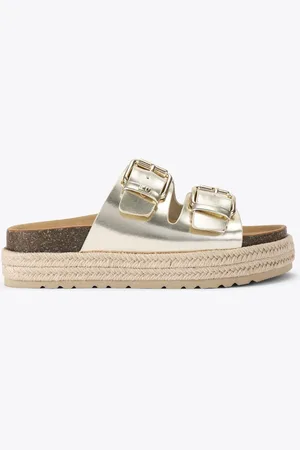 Kurt Geiger Gold Raquel2 Sandalseu39