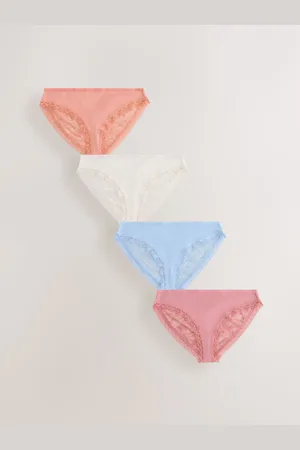 Next Full Brief Modal Ultimate Comfort Lace Knickers 4 PackEU 36 (UK 8)