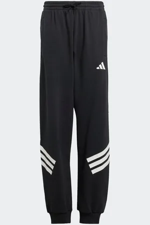 adidas Future Icons 3 Stripe Wide Leg Joggers146152 cm