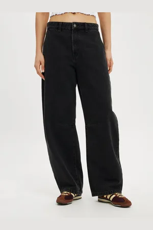 Cotton On Barrel Leg 100% Cotton JeansEU 38 (UK 10)