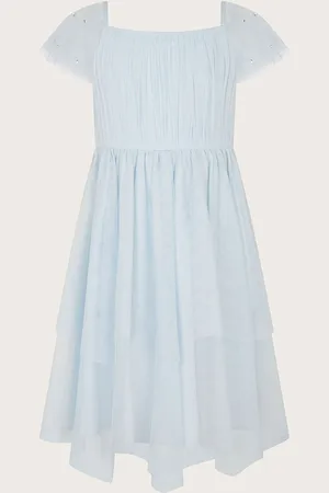 Monsoon Theodora Tulle Diamante Sleeve Dress6 lat (116 cm)